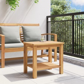 vidaXL Τραπεζάκι σαλονιού Καφέ 50 x 35 x 45 cm Μασίφ ξύλο teak