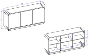 Μπουφές Martin 3D