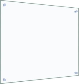 vidaXL Πλάτες Κουζίνας 2 τεμ. Διαφανής 70 x 60 εκ. από Ψημένο Γυαλί