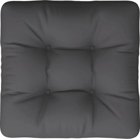 vidaXL Μαξιλάρι Παλέτας Ανθρακί 60 x 61,50 x 12 εκ. Υφασμάτινο