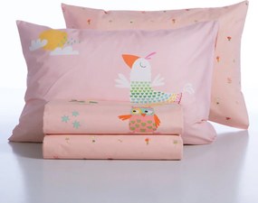 Σεντόνια Μονά (Σετ) Nef-Nef Homeware Birds Mania
