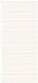 vidaXL Ζέβρα τυφλή μπεζ μάρμαρο Πλάτος υφάσματος 95,9 εκ. Πολυεστέρας