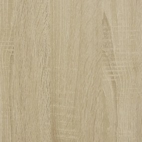vidaXL Καπάκι Καλοριφέρ Sonoma Δρυς 78 x 20 x 82 cm Επεξεργασμένο Ξύλο