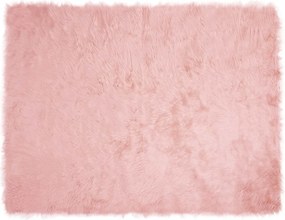 vidaXL Χαλί από τεχνητό πρόβειο δέρμα TAFALLA Ροζ 240 x 340 εκ.