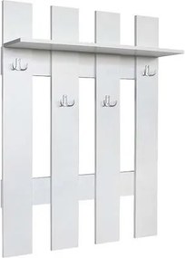 Κρεμάστρα Εισόδου Hanger 40 Λευκή, 75x21x120 εκ., Genomax Genom1219920425