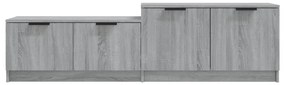 vidaXL Έπιπλο Τηλεόρασης Γκρι Sonoma 158,5x36x45εκ. Επεξεργασμένο Ξύλο