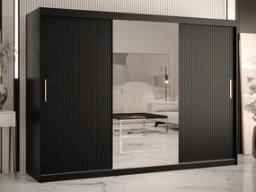 Ντουλάπα συρόμενη Riflo Slim-Mauro-Μήκος: 250 εκ.