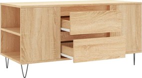 vidaXL Τραπεζάκι Σαλονιού Sonoma Δρυς 102x44,5x50 εκ. Επεξεργ. Ξύλο