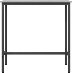 vidaXL τραπέζι Γκρίζο Σονομα 100 x 40 x 100,5 εκ