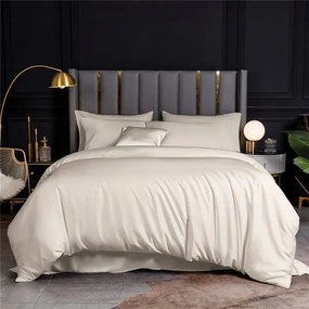 Beauty Home Σετ σεντόνια υπέρδιπλα με λάστιχο Bamboo 300tc Art 12052 Miss Beauty 170x200+35 Μπεζ