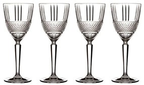 Ποτήρια Κρασιού (Σετ 4Τμχ) Verona JQ0002 180ml Clear Maxwell &amp; Williams Κρύσταλλο