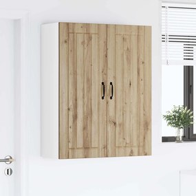 vidaXL Ντουλάπα Τοίχου LUCCA Artisan Δρυς 80 x 31 x 100 εκ.