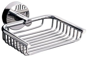 Σαπουνοθήκη Uno 1303 13x14x5,5cm Chrome Karag Stainless Steel