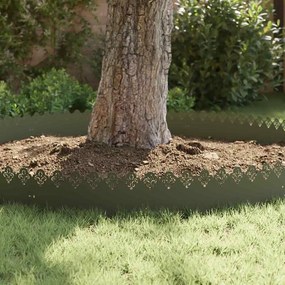 vidaXL Περιγράμματα γκαζόν 20 pcs 103 x 0,05 x 22 εκ Ατσάλι