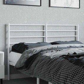 vidaXL Ανταλλακτικό κεφαλάρι Λευκό 120 εκ. Μεταλλικό