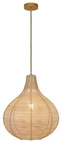 Φωτιστικό Οροφής Bolita 4227800 D300 Natural Viokef Wood