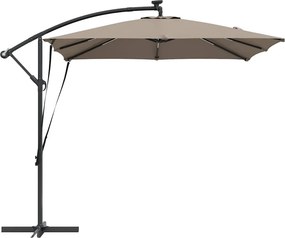 vidaXL Ομπρέλα ηλίου 249 x 249 x 250 εκ. Πολυεστέρας και Αλουμίνιο