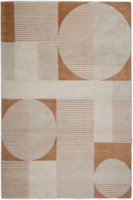 Χαλί Petra 68136 862 Beige-Brown Βιοκαρπέτ 160X230cm