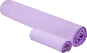 vidaXL Σύνολο πετσέτας αθλητισμού 2 pcs Μοβ ύφασμα