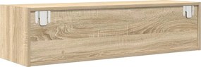 vidaXL Ντουλάπι TV 100 x 31 x 25,5 εκ. Sonoma Δρυς Επεξεργασμένο ξύλο