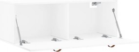vidaXL Ντουλάπι Τοίχου Λευκό 100x36,5x35 εκ. από Επεξεργασμένο Ξύλο