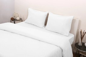 Ζεύγος Μαξιλαροθήκες Φανέλλα 50x70 3100 Λευκό Viopros