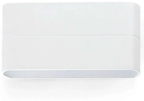 Φωτιστικό Τοίχου-Απλίκα Aday-2 70646 17,5x2,2x9cm 2xLed 787lm 13W 3000K White Faro Barcelona