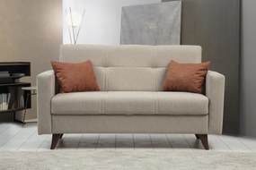 2-Seat Sofa-Bed Polya - Beige Beige