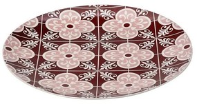 Πιάτο Ρηχό Decor Στρόγγυλο Snm1001K6 Φ26cm Red Espiel Ceramic