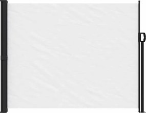 vidaXL Σκίαστρο Πλαϊνό Συρόμενο Λευκό 160 x 300 εκ.