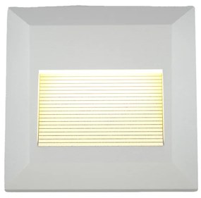 Φωτιστικό τοίχου Salmon LED 2W 3CCT Outdoor Wall Lamp White D:12.4cmx12.4cm (80201820) - 1.5W - 20W - 80201820