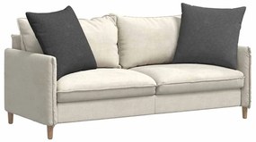 vidaXL Μαξιλάρι Καναπέ 2 pcs Σκούρο Γκρι 80 x 80 cm