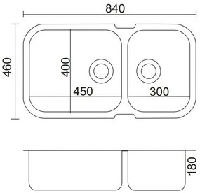 Νεροχύτης Apell 8435