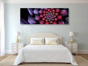 Εικόνα φαντασίας πολύχρωμο λουλούδι - 150x50