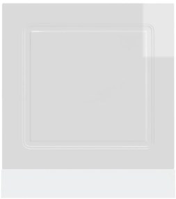 Πίνακας πλυντηρίου πιάτων "Kalmar" High Gloss White 60x1,5x67cm - Λευκό