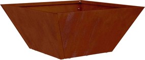 vidaXL Γλάστρα Κήπου Σκ rusty 35 x 35 x 15 εκ.