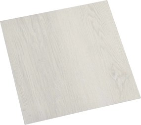 vidaXL Πλάκες Δαπέδου 5,11 τ.μ. 55 pcs PVC Ανοιχτό μπεζ.