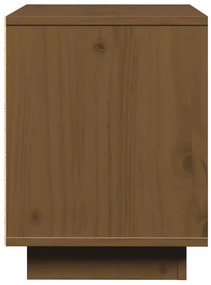 vidaXL Κομοδίνο 2 τεμ. Καφέ Μελί 40 x 30 x 40 εκ από Μασίφ Ξύλο Πεύκου