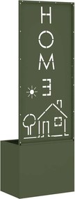 vidaXL Οθόνη Ιδιωτικότητας Κήπου Λαδί 50 x 32 x 150 εκ