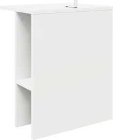 vidaXL Τραπεζάκι σαλονιού 2 pcs Λευκό 40 x 30 x 49 εκ.