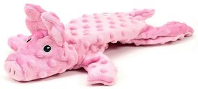 Βελούδινο Ζωάκι για Σκύλους Gloria Dogmonsters Ροζ 100 % πολυεστέρας Γουρούνι 34 x 9 cm