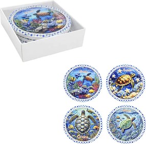 Σετ σουβέρ Greece 4τμχ - Coaster set 4pcs