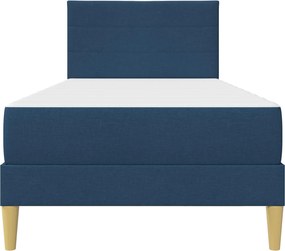 vidaXL Σκελετός Κρεβατιού Μπλε 80 x 200 cm Πολυεστέρας