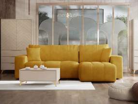 Γωνιακός καναπές Furyn-Moustardi