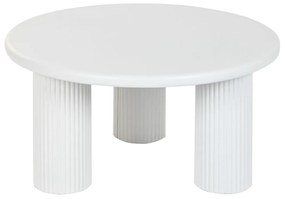 Βοηθητικό Τραπέζι Home ESPRIT Λευκό 75 x 75 x 40 cm