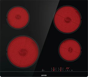 Gorenje Γυάλινη Κεραμική Εστία, 60 Cm