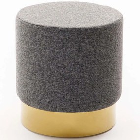 Σκαμπό Bodrum 825BLC5119 Φ40x40cm Grey