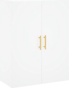 vidaXL Ντουλάπι Τοίχου Λευκό 69,5 x 34 x 90 εκ.