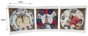 Ρολόι τοίχου σε διάφορα χρώματα - Wall clock