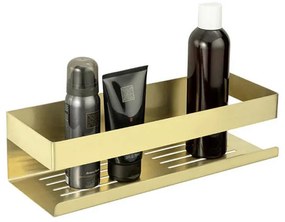 Ραφιέρα Μπάνιου (30x10.5x8) Wenko Genova Gold Matt 25670100